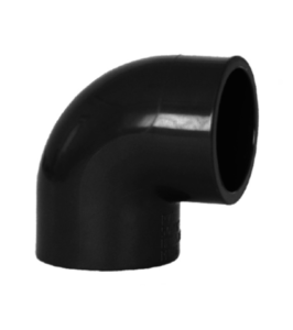 U-PVC fiting za lepljenje (crni)